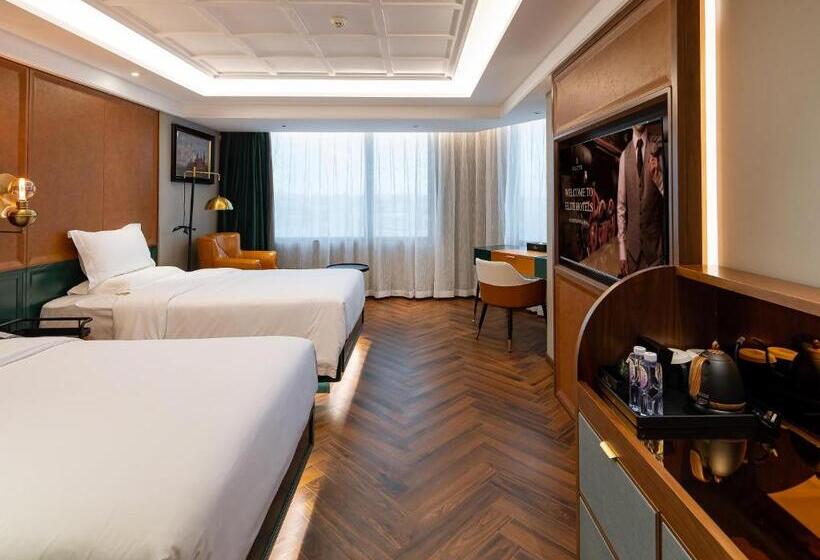 스탠다드 룸, Elite Hotel Taikoo Hui Plaza Guangding Metro Station Branch   Free Shuttle Bus To Canton Fair Comple