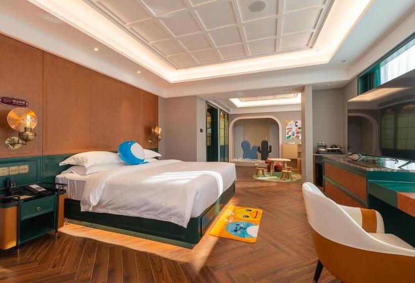 패밀리 스위트, Elite Hotel Taikoo Hui Plaza Guangding Metro Station Branch   Free Shuttle Bus To Canton Fair Comple