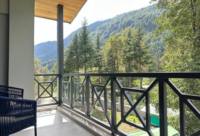 스탠다드 룸 킹사이즈 침대, Nivasana Manali   A Luxury Boutique