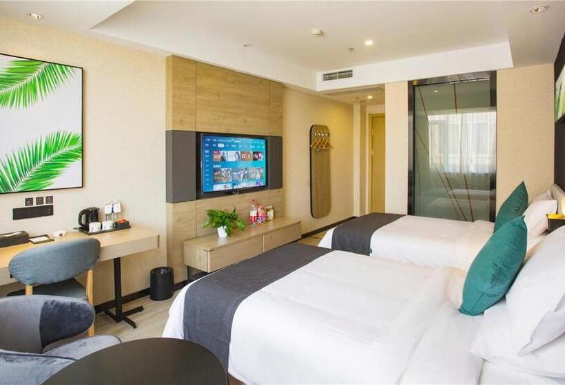 Номер Премиум, Thank Inn Plus Changsha Ningxiang Ningbang Plaza Pedestrian