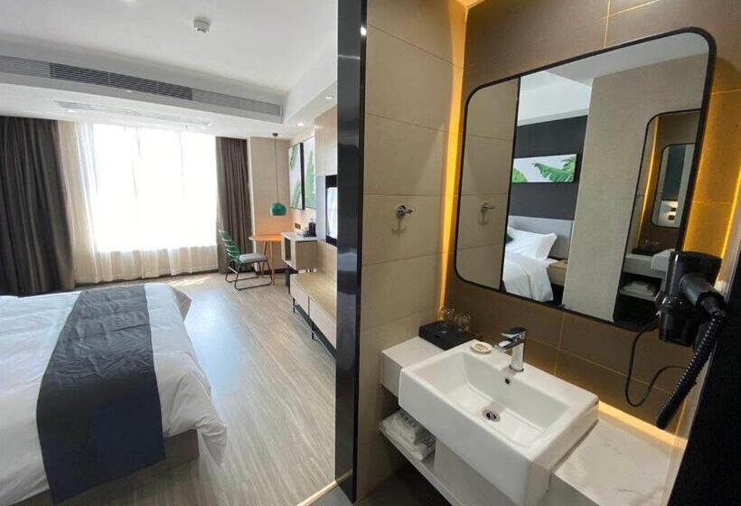 Номер Стандарт Плюс, Thank Inn Plus Changsha Ningxiang Ningbang Plaza Pedestrian