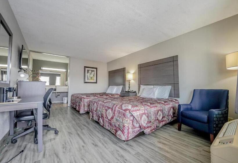 Номер Стандарт 2 Двуспальные Кровати, Executive Inn Locust Grove