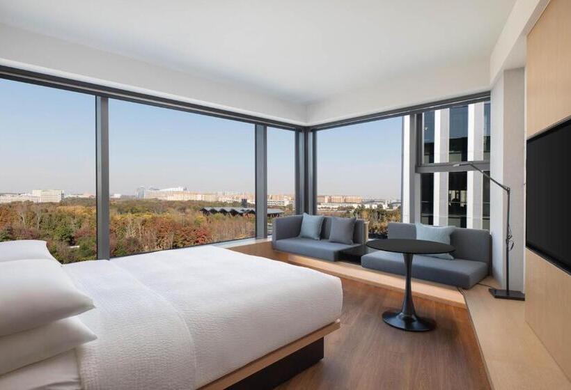 اتاق سوپریور با تخت بزرگ, Fairfield By Marriott Shanghai Lingang Special Area