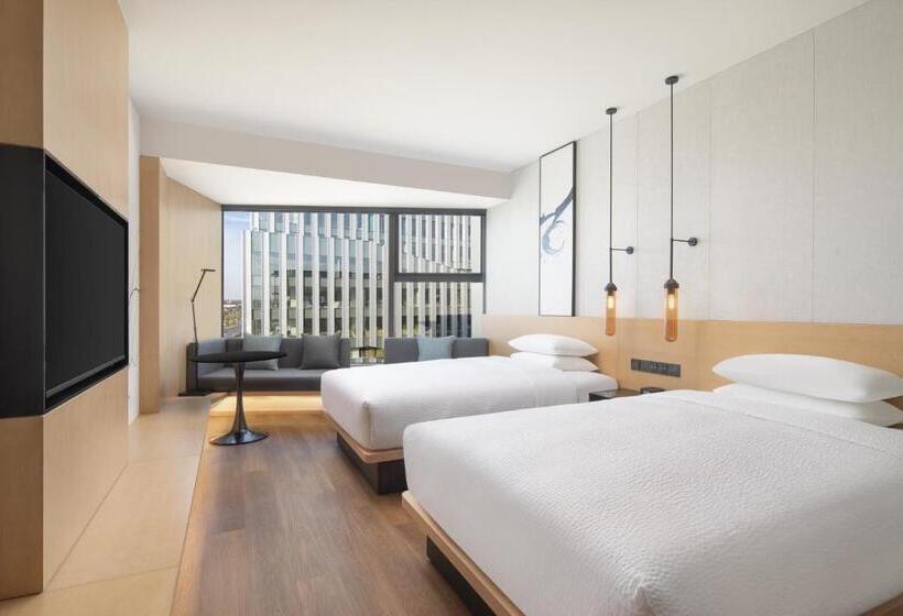 اتاق لوکس با چشم‌انداز شهر, Fairfield By Marriott Shanghai Lingang Special Area