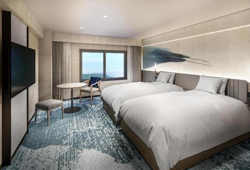 带海景的高级的单人间, Grand Mercure Wakayama Minabe Resort & Spa