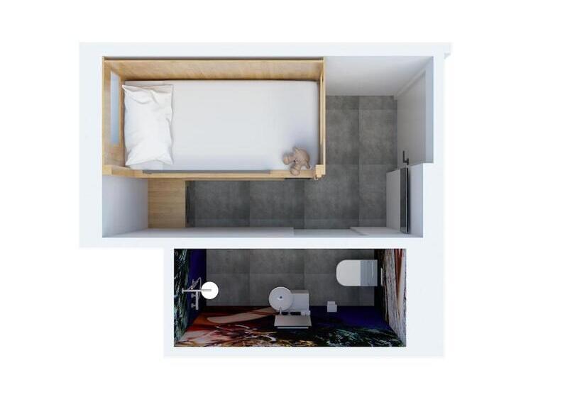 غرفة قياسية, Bunk Hostel Utrecht