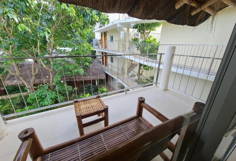 스탠다드 발코니 룸, Amor Double Room Fan Room With Swimming Pool Access