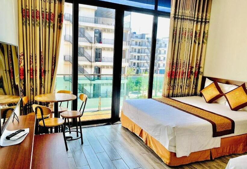 اتاق لوکس با بالکن, Khách Sạn Xanh Tốt Flc Sầm Sơn