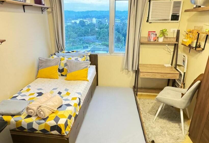 ビュー有りのスタンダードワンルーム, Urban Oasis Condo Near Ayala Mall Centrio 2