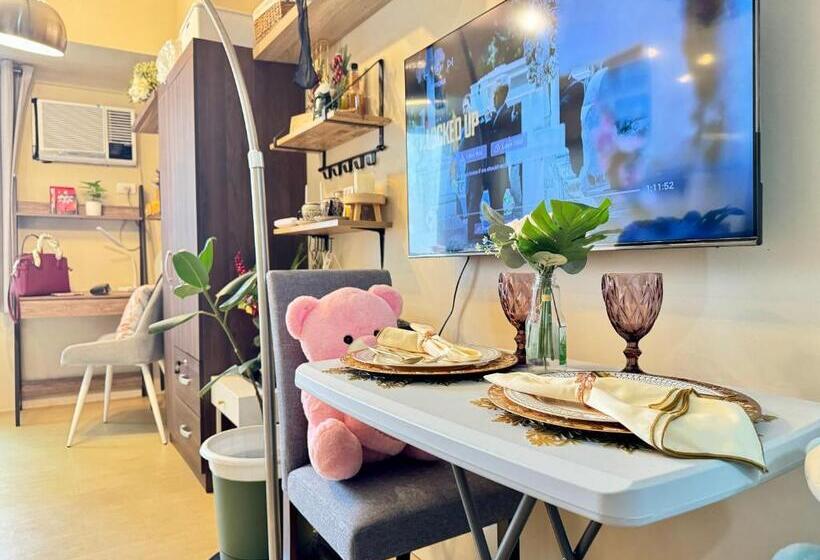 ビュー有りのスタンダードワンルーム, Urban Oasis Condo Near Ayala Mall Centrio 2