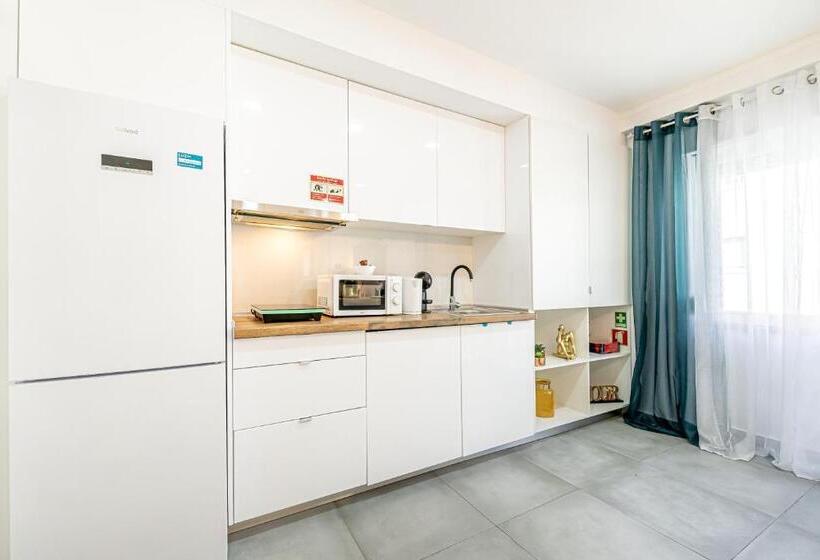 스탠다드 스튜디오 (테라스구비), Santos Mattos Guesthouse & Apartments By Lisbon With Sintra