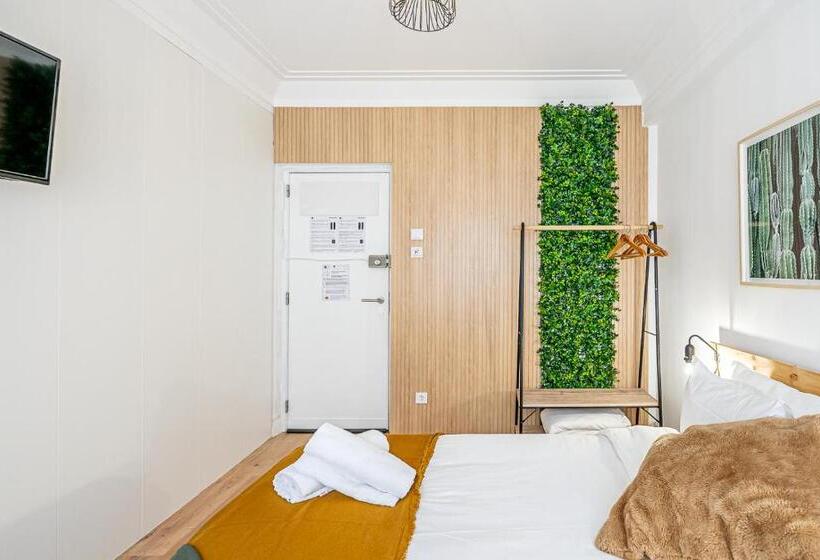 스탠다드 룸 공동 욕실, Santos Mattos Guesthouse & Apartments By Lisbon With Sintra