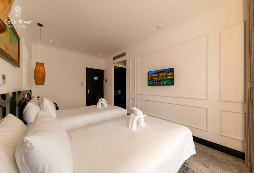 اتاق استاندارد با چشم‌انداز باغ, Hoi An Coco River Resort & Spa