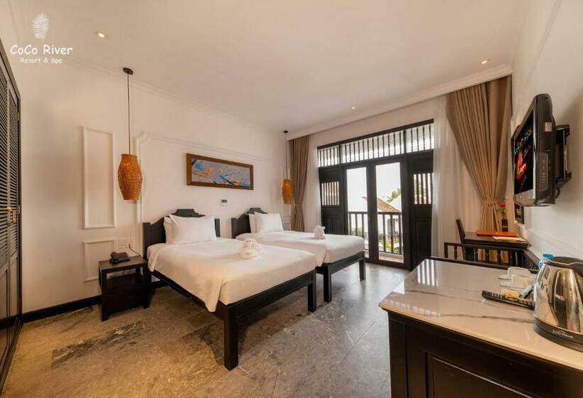 اتاق استاندارد با چشم‌انداز باغ, Hoi An Coco River Resort & Spa