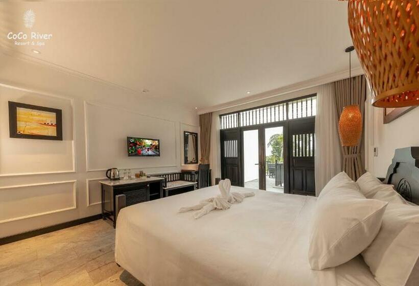 اتاق استاندارد با چشم‌انداز باغ, Hoi An Coco River Resort & Spa