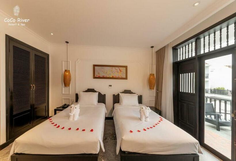اتاق استاندارد با چشم‌انداز باغ, Hoi An Coco River Resort & Spa