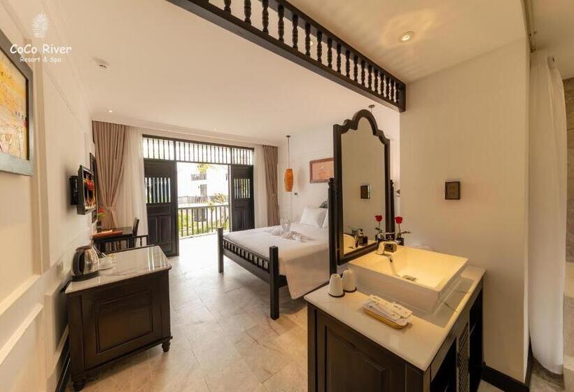 اتاق استاندارد با چشم‌انداز باغ, Hoi An Coco River Resort & Spa
