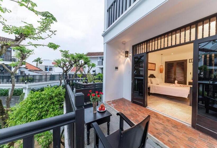 اتاق استاندارد با چشم‌انداز استخر, Hoi An Coco River Resort & Spa