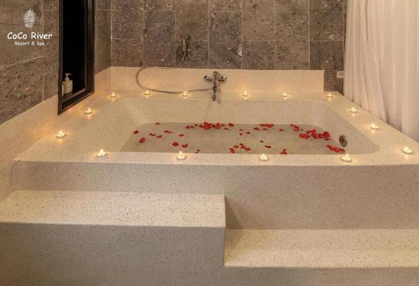 اتاق استاندارد با چشم‌انداز استخر, Hoi An Coco River Resort & Spa