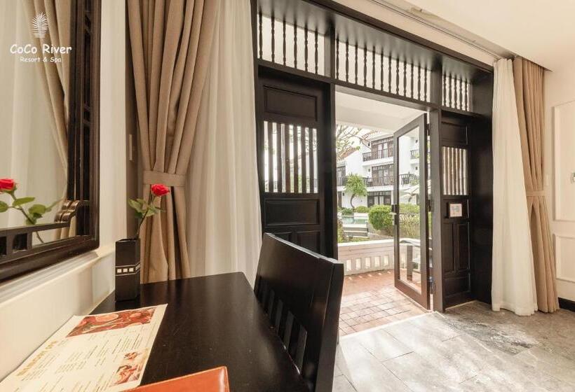 اتاق استاندارد با چشم‌انداز باغ, Hoi An Coco River Resort & Spa