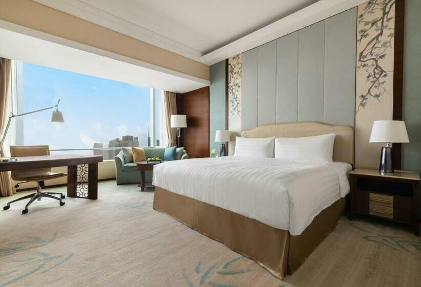 Номер Deluxe Кровать Кинг, Shangrila Hefei