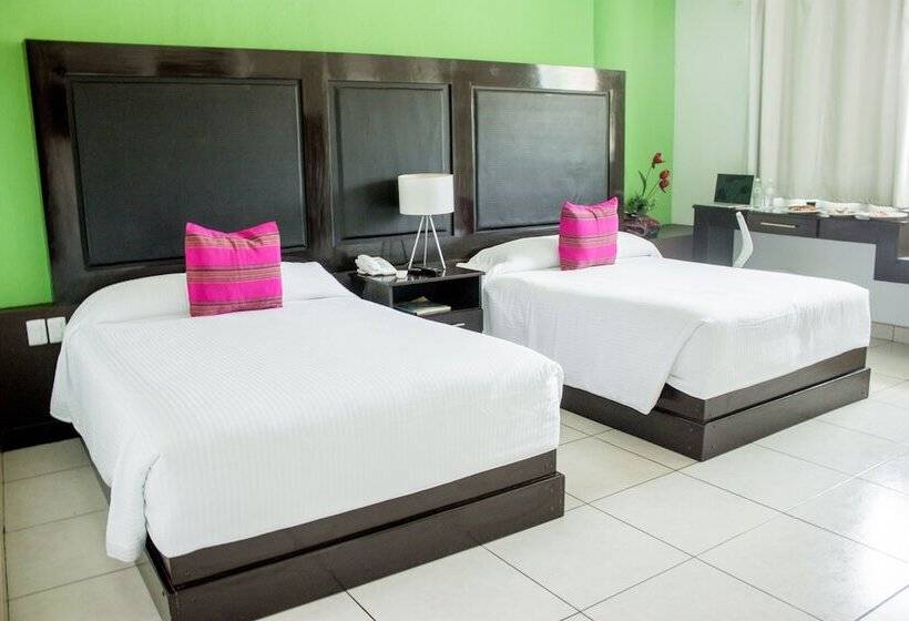 Quarto Estandar 2 Camas Casal, Chiapas Hotel Express