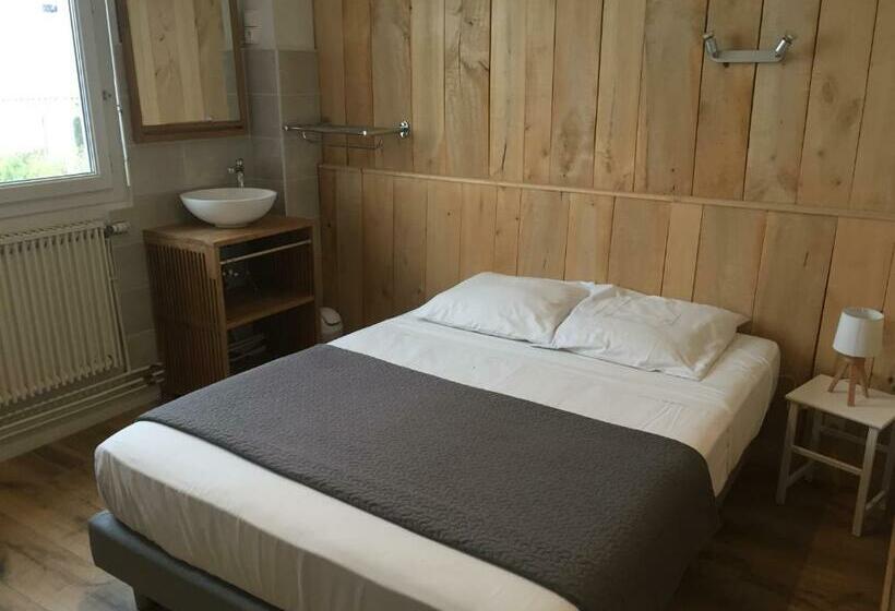 Quarto Estandar Banheiro Compartilhado, Hôtel Alizéa