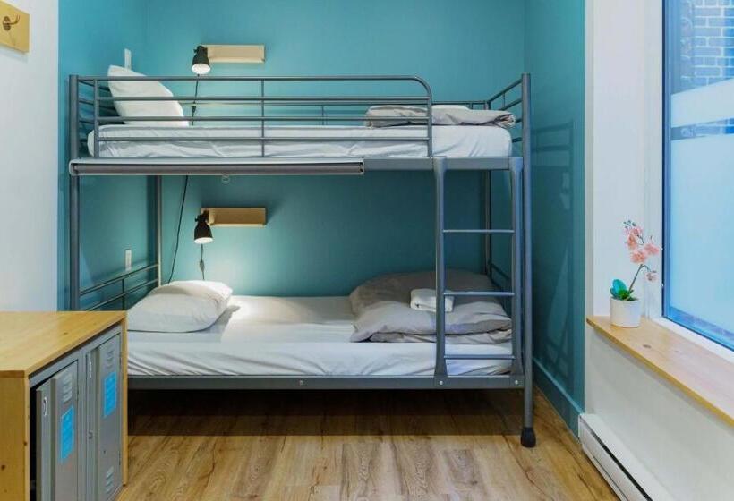 スタンダードシングルルーム, Auberge Saintlo Montréal Hostel