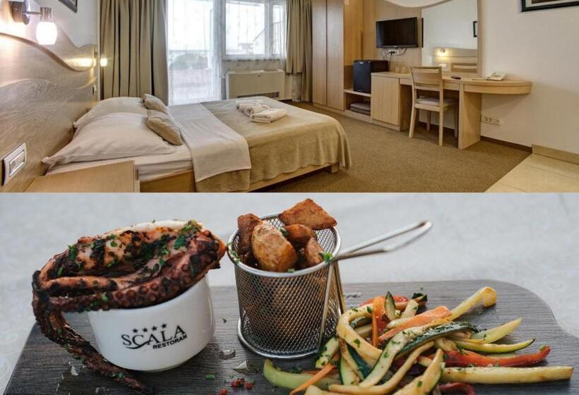 디럭스 테라스 룸 바다 전망, Scala Bed & Breakfast