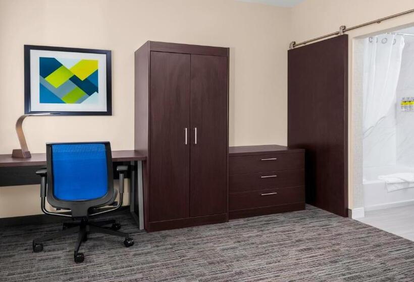Номер Стандарт Кровать Кинг Адаптированный для Инвалидов, Holiday Inn Express   Kansas City Downtown, An Ihg
