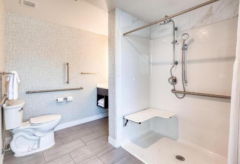 Номер Стандарт Кровать Кинг Адаптированный для Инвалидов, Holiday Inn Express   Kansas City Downtown, An Ihg