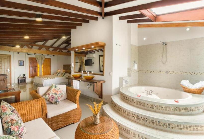 스위트 킹사이즈 침대, Spa La Colina