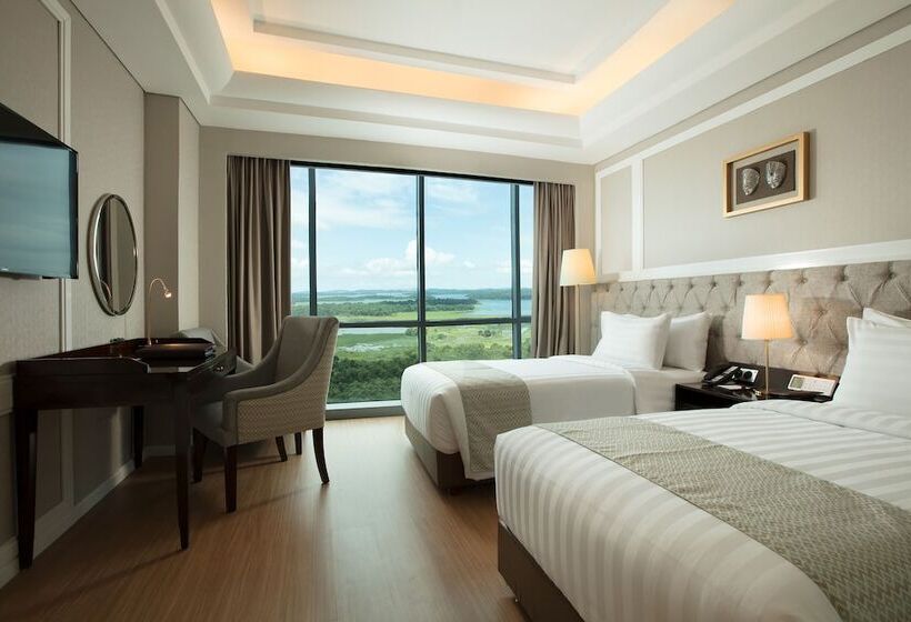 Номер Deluxe Вид на Озеро, Wyndham Panbil Batam