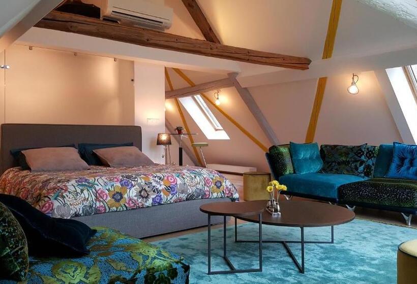Номер Deluxe, Le Chat Rouge Chambres D'hôtes De Charme En Alsace