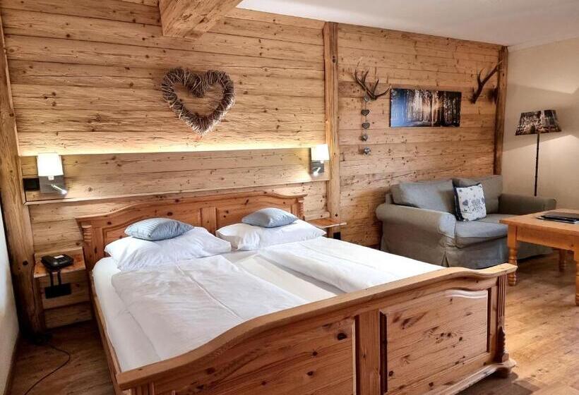 חדר דלוקס עם מרפסת נוף לים, Seehotel Hartung & Ferienappartements