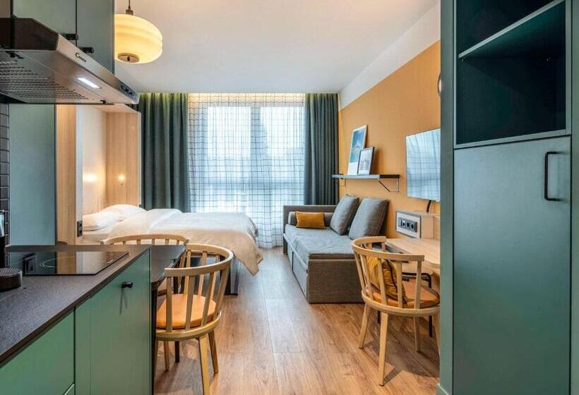 ダブルベッドのスタンダードスタジオ, Aparthotel Adagio Access Porte De Camargue
