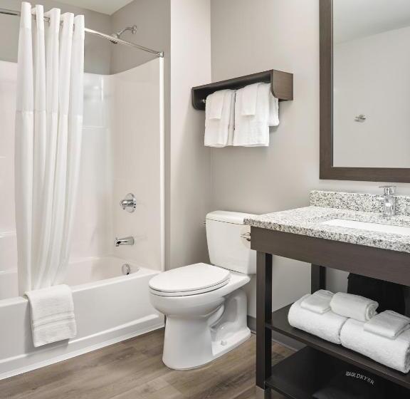 带大床的套房, Stayapt Suites College Station