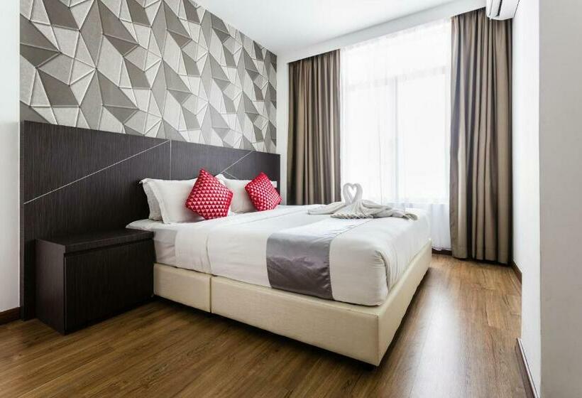 Chambre Deluxe King Size, E Red Hotel Melaka