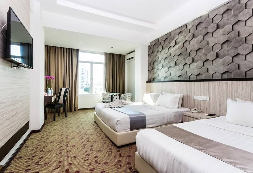 Chambre Familiale, E Red Hotel Melaka