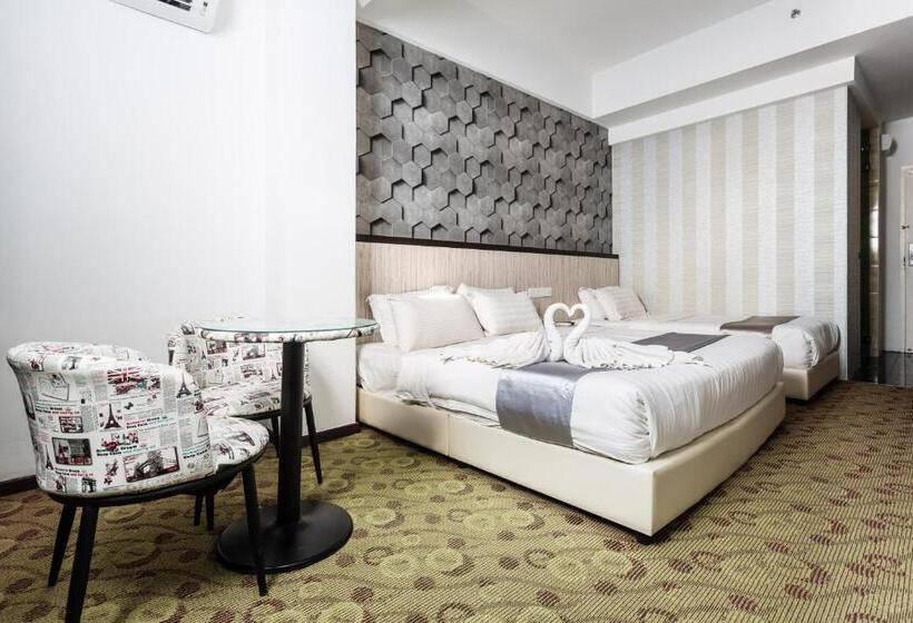 Chambre Familiale, E Red Hotel Melaka