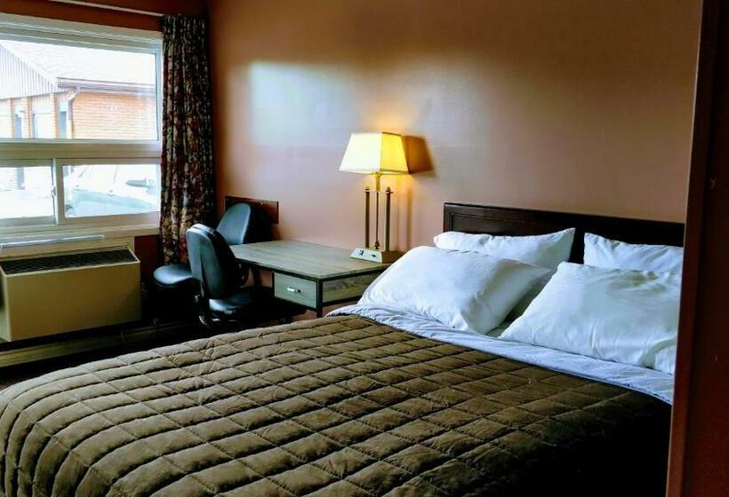 クイーンサイズベッドのスタンダードルーム, Kings Inn Midland