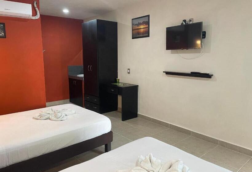 חדר סטנדרט שתי מיטות זוגיות, Luna Turquesa Hotel Apartments   Free Bikes
