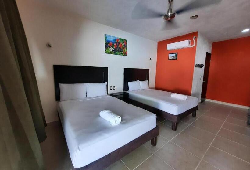 חדר סטנדרט שתי מיטות זוגיות, Luna Turquesa Hotel Apartments   Free Bikes