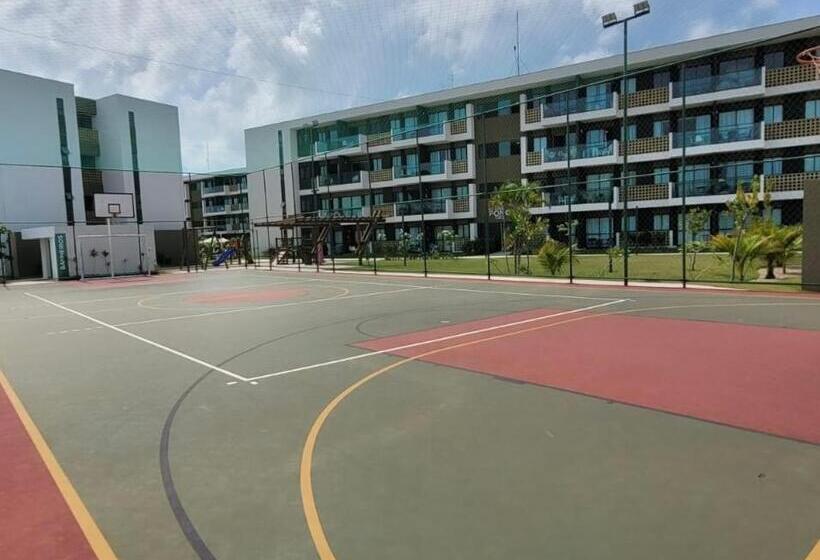 带2个卧室的公寓, Flat Mana Beach Muro Alto