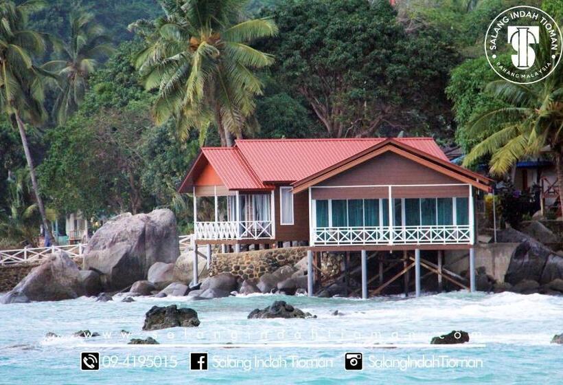 اتاق سه نفره دلوکس با چشم‌انداز دریا, Salang Indah Tioman