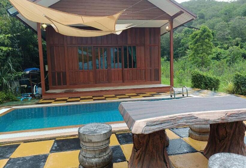 Вилла с 1 спальней и бассейном, Maingern Maithong Resort