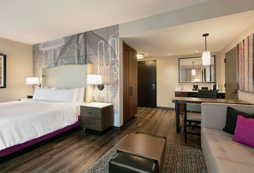 스탠다드 스튜디오 더블 침대, Embassy Suites By Hilton Berkeley Heights