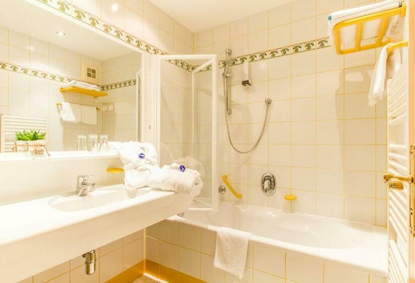 غرفة قياسية مزوَّدة بشُرفة, Landhotel Drei Eichen