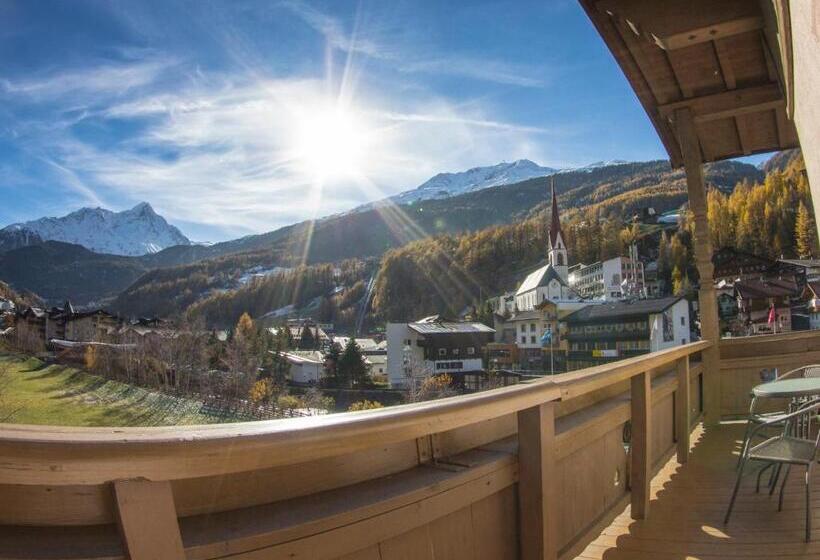 Номер Стандарт Панорамный Вид, Parkhotel Sölden