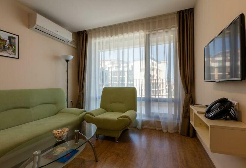 Апартаменты 1 Спальня Боковой Вид на Море, Premier Fort Sands Resort   Full Board